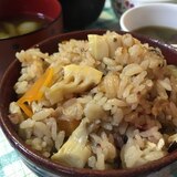 旬のたけのこご飯！雑穀米入り★